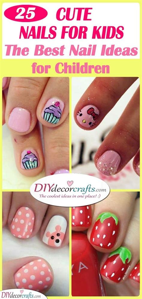 20+ Cute Nails For Kids You Can Easily Copy! .